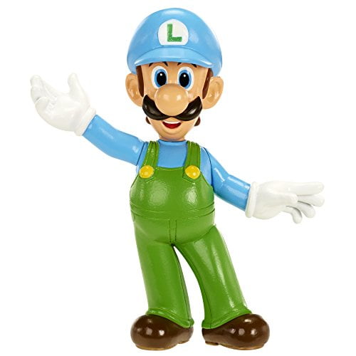 Figurine Luigi de Glace World of Nintendo 3" (Série 1-1)