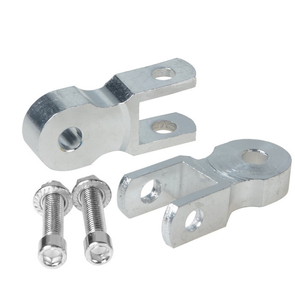 GLFILL 2X Motorcycle Shock Absorber Height Extension Extender Jackup Riser Suspension