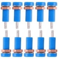 thumbnail image 4 of 10 Pcs Connecteur de Fixation Banane 4mm pour Instrument Électronique Bleu, 4 of 8
