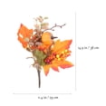 thumbnail image 3 of Fall Leaves Artificial Berry Maple Leaves Branch Thanksgiving Decoration, 3 of 9