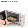 thumbnail image 5 of Cameland Double-Layer Lunch Box Sealed for Office Workers Separated By Compartments Bento Box That Can Be Heated In The Microwave for Students Lunch Box with Tablewar, 5 of 5