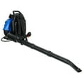 thumbnail image 4 of Jnismy Backpack Blower 4-Stroke - Commercial Grade 75.6 Cc, Gas, 750 Cfm, 205 Mph _Blue, 4 of 12
