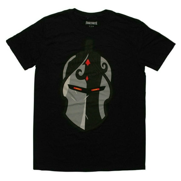 Fortnite Men's Black Knight Helmet Short Sleeve T-Shirt (XL)