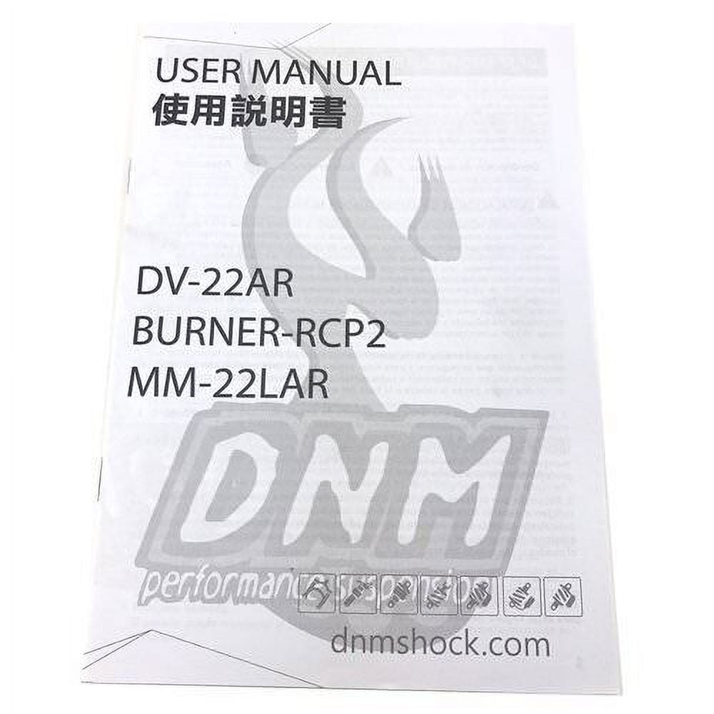 DNM DV22AR Mountain Bike Bicycle Coil Spring Rear Shock 190 x 50mm,Black #ST1520