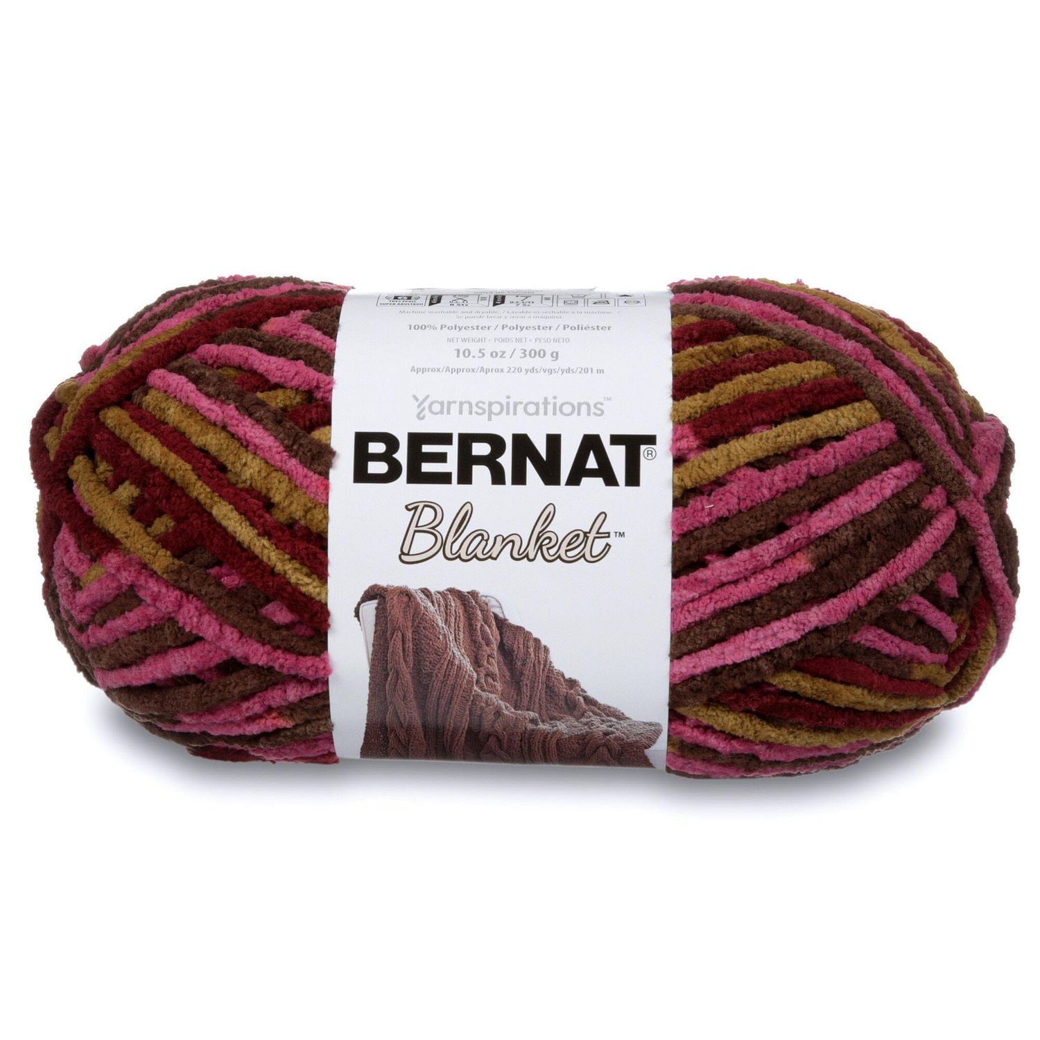 Bernat Blanket - Filato in poliestere, 2 confezioni da 300 g, n. 6 super voluminoso, 200 m, per lavori a maglia/uncinetto, colore: verde (Stormy Green