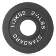 thumbnail image 2 of Cast Iron Olympic 2-Inch Weight Plates, 2.5 - 45LB, 2 of 2