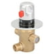 thumbnail image 5 of Blantye G1 / 2in 3 vías Termostático Termostático Válvula de Mezcla de la válvula de Temperatura del Grifo Válvula de Control de la válvula de Control del hogar, 5 of 10