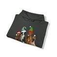 thumbnail image 4 of Woof Christmas Unisex Heavy Blend™ Hooded Sweatshirt, 4 of 4