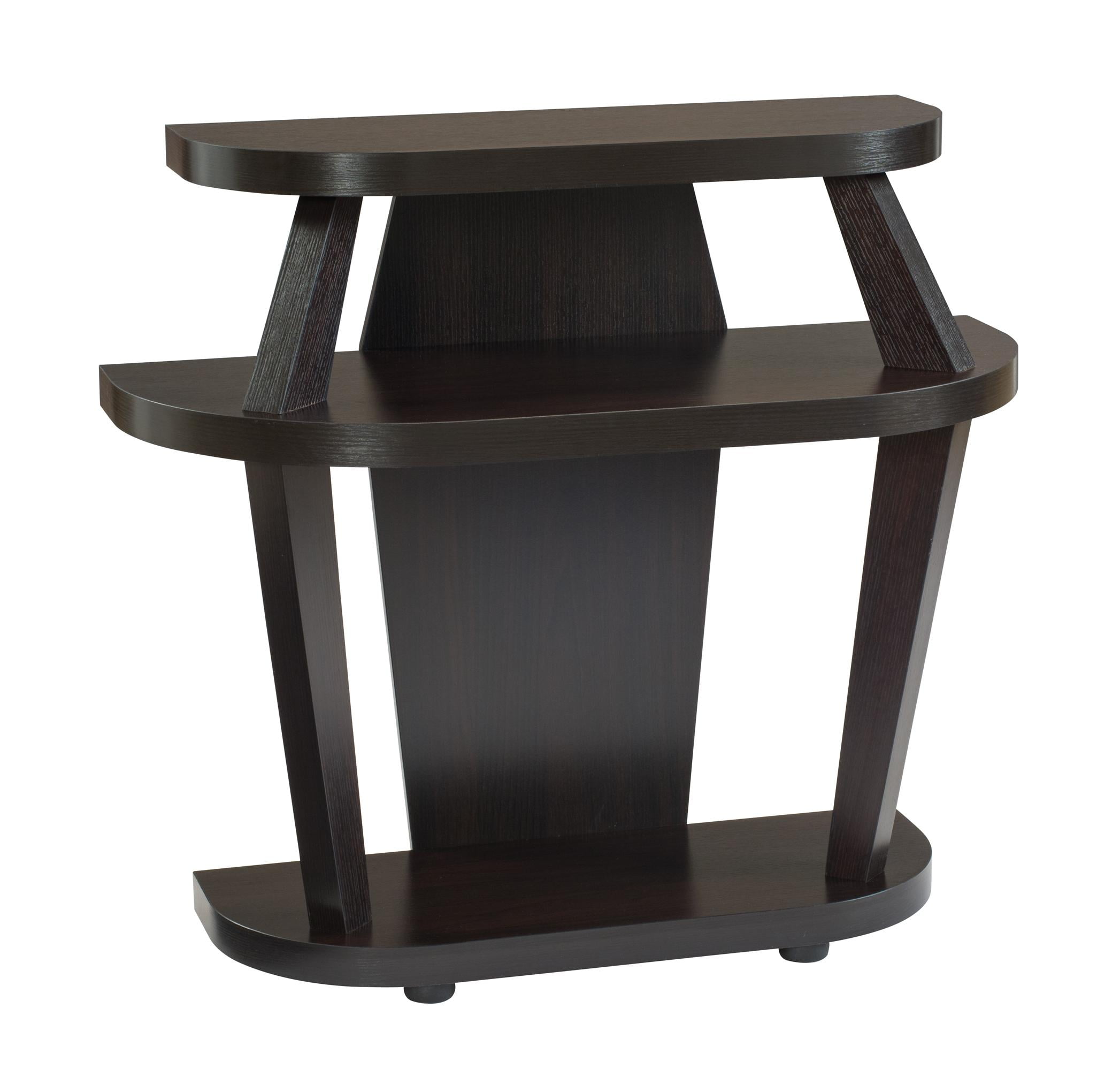 Anika Open Shelf Modern Design Entryway Table