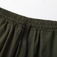 thumbnail image 6 of Youmylove Fashion Men's Shorts Mens New Woven Shorts Pants High Street Retro Solid Color Casual Shorts Athletic Casual Shorts, 6 of 8