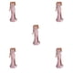 thumbnail image 3 of Vestido de noche Minnieouse Traje de fiesta Cuello en V Rosa L, 3 of 6