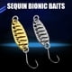 thumbnail image 3 of Spinner de lentejuelas, señuelo de pesca biónico, cebo de Metal duro, Crankbaits de pesca artificiales Tmvgtek Para estrenar, 3 of 9