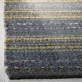thumbnail image 7 of SAFAVIEH Natural Fiber Ombre Striped Jute Area Rug, Blue/Gold, 3' x 5', 7 of 7