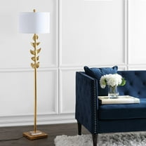 Safavieh Georgiana Glam 61.5 in. H Floor Lamp, Gold Leaf