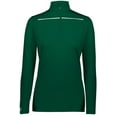 thumbnail image 3 of Holloway Sportswear S Womens Defer Pullover Forest/White 222762, 3 of 5
