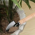 thumbnail image 2 of Yucurem Garden Tool Sets 3Pcs Shovel Rake Spade Set Mini Garden Tools Wooden Handle For (L), 2 of 4