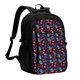 thumbnail image 1 of Easygdp mushroom colorful Skull Mochila para Laptop de Viaje con Puerto USB, Mochila para Laptop con Puerto de Carga USB para Mujeres y Hombres, 1 of 7