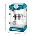 thumbnail image 2 of Little Bambino Countertop Popcorn Machine – 2.5oz Kettle with Measuring Spoon, Scoop, and 25 Serving Bags by Great Northern Popcorn (Blue), 2 of 2