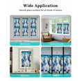 thumbnail image 6 of Window Privacy Film Western Horse Stained Glass Window Film Decorative Sun Block Window Cover Abstract Oil Painting Animals Window Clings Static Adhesive Sticker for Bathroom 29.5"x118", 6 of 7