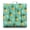 Flowers & Pineappl, variant on Watermelon Lovers Floor Cushion – 22x22 Inch Large Pillow, Dutch Velvet, Fun Cartoon Fruit Design for Yoga & Meditation