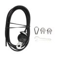 thumbnail image 2 of Cable de Polea de Fitness, De Polea de Cable de Gimnasio en Casa, Cable de Gimnasio Con Soporte de Carga de 220,5 lb, Cuerda de Alambre de Acero, Cable de Repuestro Para Gimnasio, 2 of 7