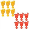 PMU Football Party Supplies and Decorations - Penalty and Challenge Flag 9in (6) 60746 Red Challenge/(6) 60747 Yellow Penalty Flag Party Accessory (12/pkg) Pkg/1