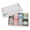 thumbnail image 2 of 20 cintas decorativas de material Washi, cinta adhesiva Kawaii elegante (base de curado), 2 of 8