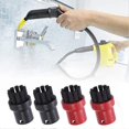 thumbnail image 3 of Brand New Round Brushes Nylon 2*red+ 2*black Extension Nozzle, 3 of 4