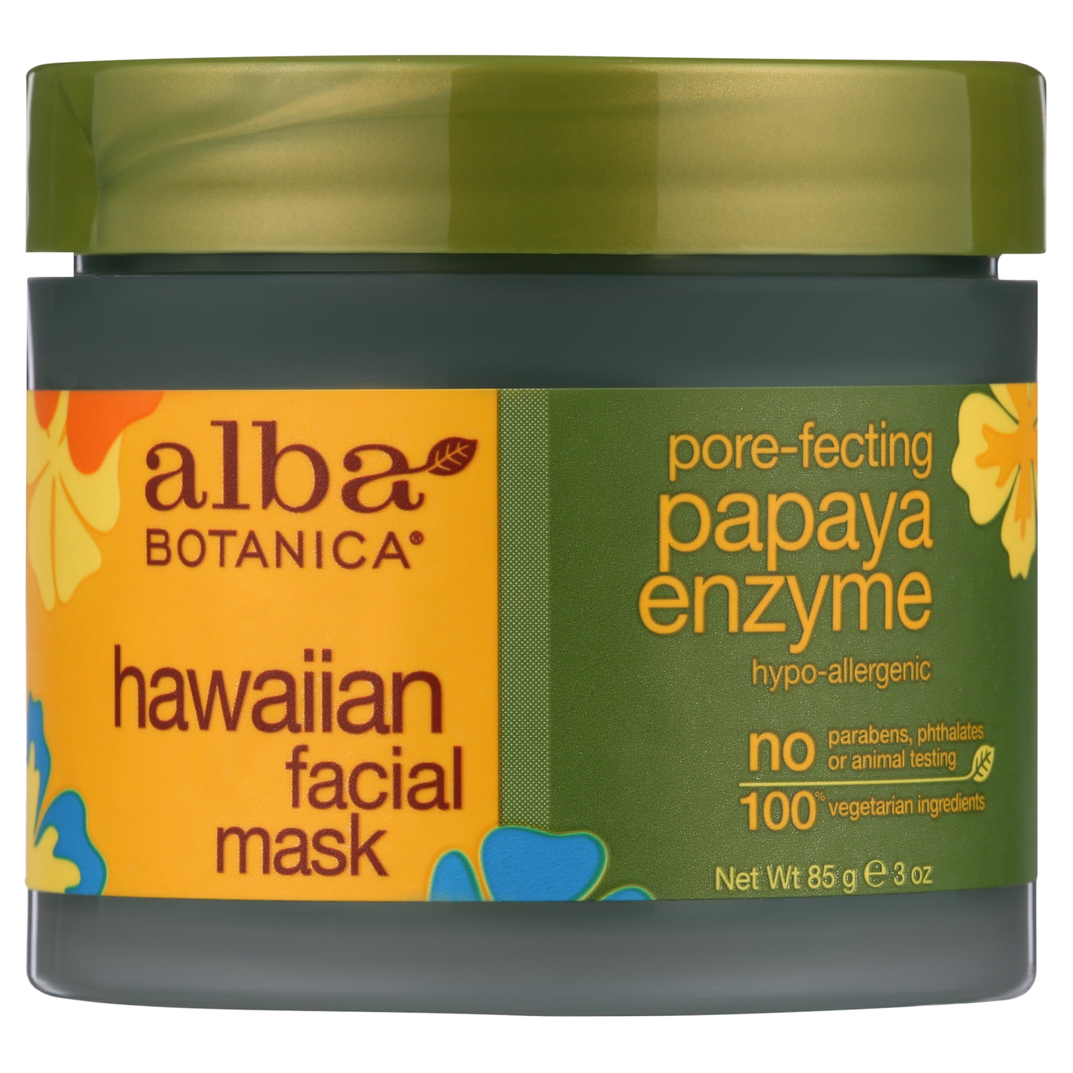 Alba Botanica Exfoliating Papaya Enzyme Hawaiian Facial Mask for