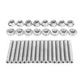 thumbnail image 4 of Kit de pernos de colector de Escape Amonsee N811313S431 W701706-S2 acero inoxidable, 4 of 8