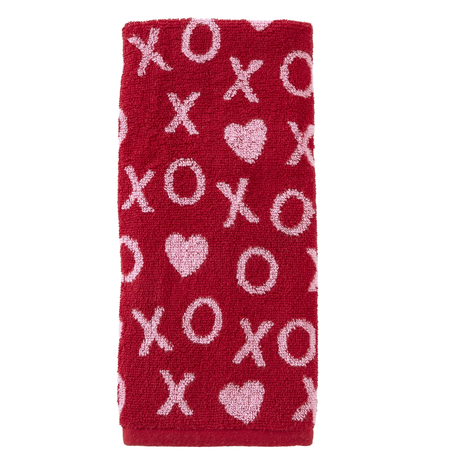 SKL Home XOXO Jacquard Hand Towel