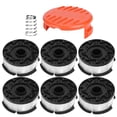 thumbnail image 3 of 6Pcs Fast Cutting And Long Life Spools Replacement, Practical Durable Flexible Trimmer Replacement Spool , For Garden Accessories Black+Decker Af100, 3 of 8