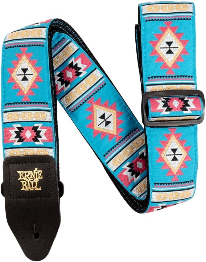 Ernie Ball Jacquard Guitar Strap - Sedona Blue