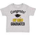 thumbnail image 3 of Inktastic Congrats My Mom Graduated with Cap Boys or Girls Toddler T-Shirt, 3 of 5