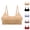 Beige, variant on Sports Bras for Women No Underwire Racerback Adjustable Comfortable Exercise Yoga Gym Athletic Bralettes Workout Bra