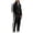 Black, variant on UVEASISHA Athletic Tracksuit for Men Color Block Sweatsuit 2 Piece Striped Full Zip Casual Jacket and Sweatpants Jogger Sets Lightweight Gym Workout Sweat Suits Fall Outfits Army Green L