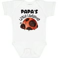 thumbnail image 3 of Inktastic Papa's Little Ladybug Boys or Girls Baby Bodysuit, 3 of 5
