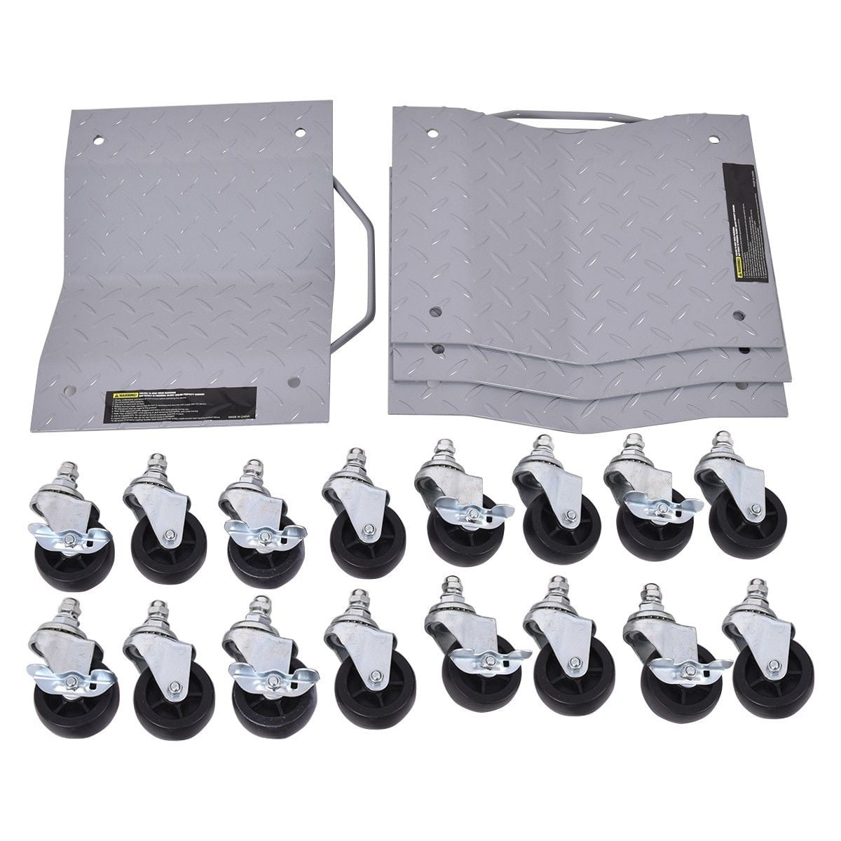 3.5 HD 4 PC Set Tire Wheel Dollies Dolly Vehicle Car Auto Repair Moving Diamond 3.5 HD 4 PC Set Tire Wheel Dollies Dolly Vehicle Car Auto Repair Moving Diamond