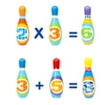 thumbnail image 3 of Juego de bolos STJOYOPY para niños pequeños, interior, con 10 alfileres de espuma y 2 bolas, 3 of 5