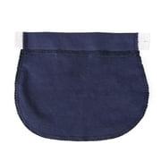 Kavoc Maternity Pregnancy Adjustable Elastic Belt Pants Extended Button (Blue)