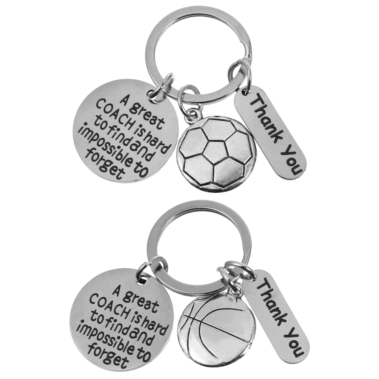 Zinc Alloy Keyring Key Chain Key Ring Holder Coffee Theme 12 Patterns 