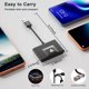 thumbnail image 3 of Black (with OTG) for Android Google system wireless CarPlay receiver Android phone Bluetooth car navigation adapter, 3 of 3