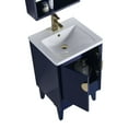 thumbnail image 5 of Venezian Collection - 20" Single Navy Blue Bathroom Vanity, - Brass Handles.&nbsp;, 5 of 9