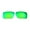 Emerald Mirror Coated - Polarized, variant on Walleva Black Polarized Replacement Lenses for Oakley Double Edge Sunglasses