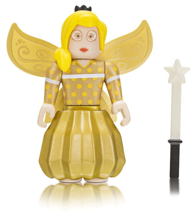 Roblox Celebrity Collection Fairy World Golden Tech Fairy Figure Pack Includes Exclusive Virtual Item Walmart Com Walmart Com - roblox egg hunt fairy world
