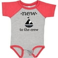 thumbnail image 3 of Inktastic New to the Crew Newborn Boys or Girls Baby Bodysuit, 3 of 5