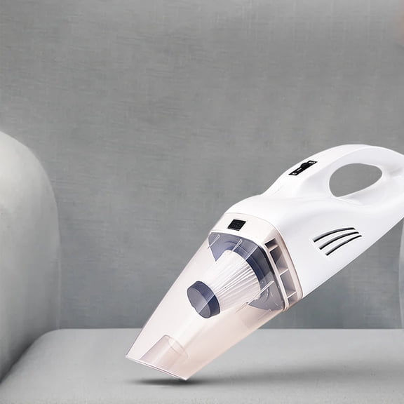 Vikakiooze 2023 Promotion on sale, Home Car Dual-Use 120w High-Power Small Handheld Portable U Charging Wireless Vacuum Cleaner