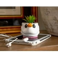thumbnail image 6 of Disney The Nightmare Before Christmas Zero Planter With Artificial Succulent, 6 of 8