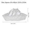 thumbnail image 3 of Lot de 2 capes de coupe respirantes pour salon de coiffure, 3 of 4