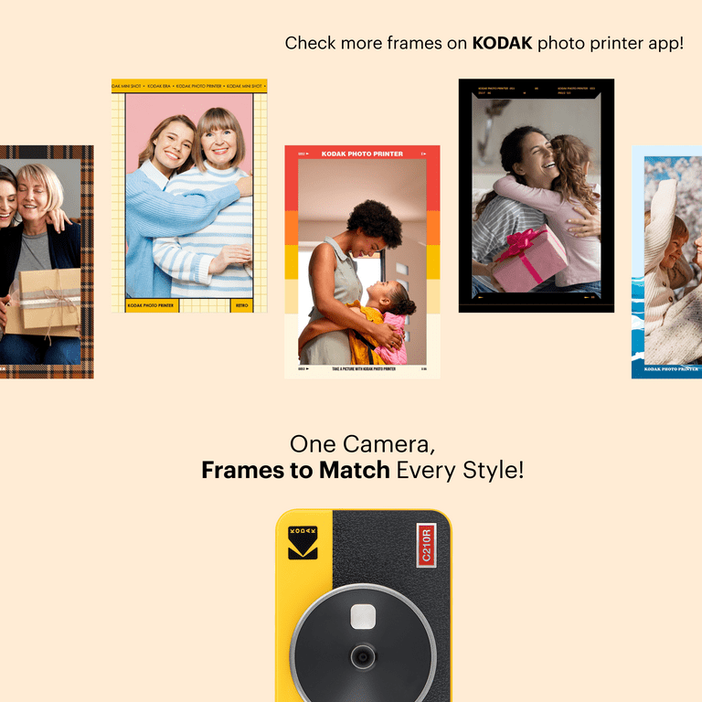KODAK Mini Shot 2 Retro Instant Camera and Photo Printer